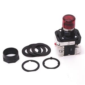 Allen Bradley 800H-QRT10R 30mm Pilot Light 800H PB