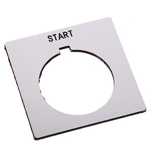 Allen Bradley 800H-W533 30mm 800H OFF-ON White Legend Plate