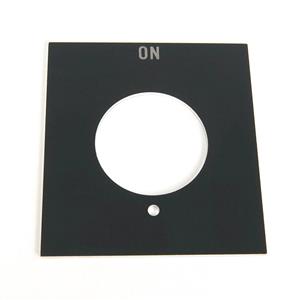 Allen Bradley 800H-Y30J 800H PB ON Jumbo Legend Plate