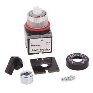 Allen Bradley 800MR-N32QBK 4 Position Selector Switch 800MR PB