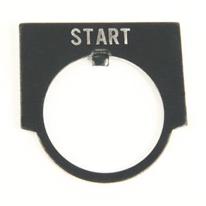 Allen Bradley 800MR-W130 Legend Plate