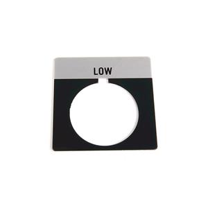 Allen Bradley 800T-X524 30mm 800T LOW Legend Plate