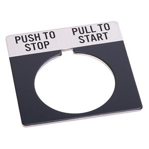 Allen Bradley 800T-X618 30mm 800T PUSH-TO-STOP/PULL-TO-START Lgd