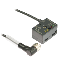 Pepperl+Fuchs VBA-2E-G10-ZAJ-1M-V1-W G10 ultra compact module, 2 inputs, 1 x M12 socket