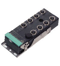 Pepperl+Fuchs VBA-4E4E-G12-ZAJ G12 flat module, 2 x 4 inputs (PNP)