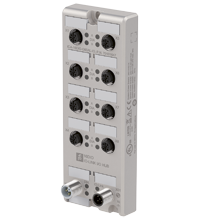 Pepperl+Fuchs ICA-16DIO-G60AL-IO I/O hub with IO-Link interface for 16 digital inputs/outputs