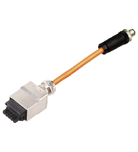 Pepperl+Fuchs ICZ-AIDA3-MSTB-0,2M-PUR-V1-G Connection cable MSTB to M12 connector