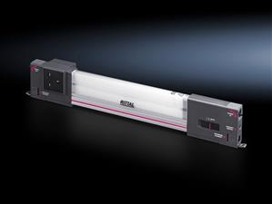 Rittal SZ 2500.211 SZ System Light LED, 900 Lumen, L: 437 mm, 100-240 V, with eaerthing-pin socket for Great Britain Turkey