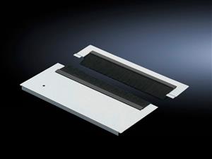Rittal TS 7825.367 DK Gland plate module, For W: 600 mm, For cable entry with brush, super-airtight
