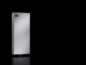 Rittal SK 3373.500 SK Air/water heat exchanger, wall-mounted, 2 kW, 230 V, 1~, 50/60 Hz, comfort controller, water-carrying parts: copper/brass, WHD: 400 x 950 x 145 mm