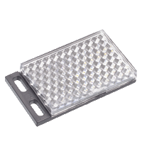 Pepperl+Fuchs REF-H48 Reflector, rectangular 32 mm x 56 mm, mounting holes, fixing strap