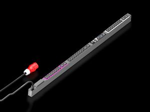 Rittal DK 7979.536 DK PDU metered+, compact basic power distribution incl energy measurement per output slot, with network interface and display, WLD: 44x1495x70 mm, IEC 60 320: 24x C13, 6x C19 Turkey
