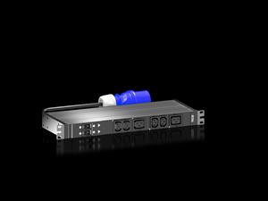 Rittal DK 7979.104 DK PDU basic, compact basic power distribution, WHD: 44x450x144, IEC 60320: 4 x C13, 2 x C19, 230 V, 1~, 16 A Turkey