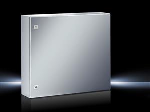 Rittal KEL 9407.600 KEL Ex enclosure, WHD: 760x760x300 mm, Stainless steel 14301, with mounting plate, Empty enclosure with hinged door