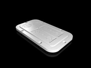 Rittal SZ 2561.200 SZ Plastic gland plates, for AX, for cable entry, modular, pre-punched, WD: 256x149 mm, for gland plates size 1