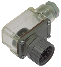 Pepperl+Fuchs V7-W Female connector, 6-pin+PE, field attachable