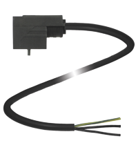 Pepperl+Fuchs VMA-2+P/Z2-5M-PUR Valve connector, Form A, 2+PE, Z diode, PUR cable