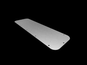 Rittal AX 2574.100 SZ Metal gland plate, for AX, with metric knockouts, WD: 534x149 mm, for gland plates size 4 Turkey