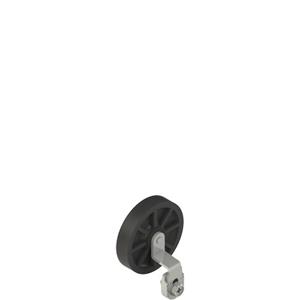 Pizzato VN A00KE-R26 Adjustable shaped metal revolving lever with rubber roller, Ø 50 mm