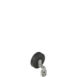 Pizzato VN A00KE-R5 Adjustable shaped metal revolving lever with rubber roller, Ø 40 mm