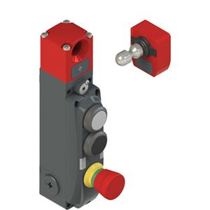 Pizzato NG 2D1D311D-F31 NG series safety switch with lock and integrated control devices, with actuator