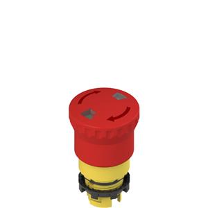 Pizzato E2 1PERF4531 Turn to release emergency pushbutton with mechanical indicator Turkey