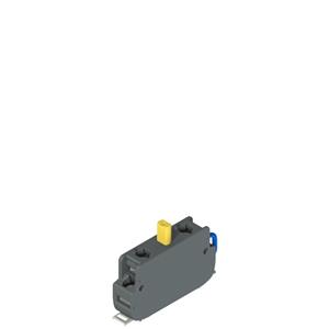 Pizzato E2 CF01S2V1 Self-monitored contact block, base fixing, 1NC slow action