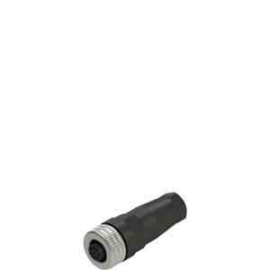 Pizzato VF CBMP5DM04 M12 wireable female connectors, 5 poles