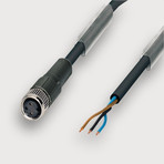 Dopag 29.01.237 Connecting cable 5m M8 3-pole straight