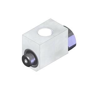 Dopag 403.05.48 Angle connection complete stainless 3/8