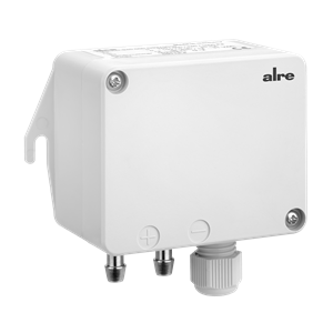 Alre MDEKD-940.100 Pressure transducer, 2500/5000/7500/10000Pa, 0-10V, 2-10V, 0-20mA, 4-20mA