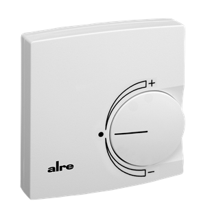 Alre KTRVB-048.200 Room thermostat, heating/cooling, surface-mounted, 24V AC/V DC, output 0…10V/10…0V, 2-pipe