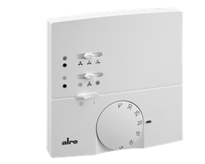 Alre KTBSB-113.500 Room thermostat, heating/cooling, surface-mounted, 230V AC, 3-stage fan output