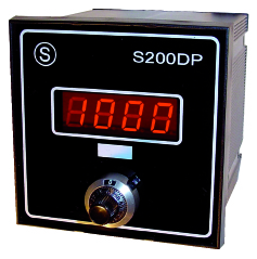 Seneca S200DP Power supply with 3 1/2 digit indicator and settable setpoint