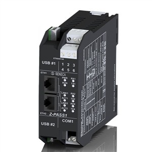 Seneca Z-PASS1-R01 Industrial router - Serial Device Server with VPN support  (product rev up to 08/2017)