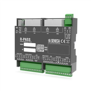 Seneca R-PASS
        (HW rev. A0) IIoT Edge Gateway with built-in I/Os, datalogger, remote control functions, and VPN