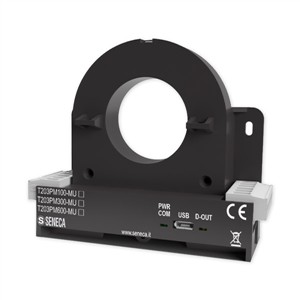 Seneca T203PM300-MU Single-phase power meter with direct current and energy measurement up to 300 A