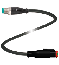 Pepperl+Fuchs V15S-G-BK3M-PUR-O1-DT4S-G
