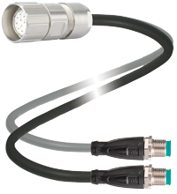 Pepperl+Fuchs V23-G-T-0,3M-PUR-TP-V19/V19-G