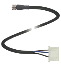 Pepperl+Fuchs V31-GM-0,27M-PUR-YJSTXHP4 Single-ended female cordset, M8 to XHP-4, 3-pin, PUR cable Turkey