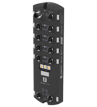 Pepperl+Fuchs ICE2-8IOL1-G65L-V1D EtherNet/IP and Modbus IO-Link master with 4 x IO-Link Class A and 4 x IO-Link Class B ports
