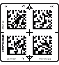 Pepperl+Fuchs PGV-CTM2x2 Metal Data Matrix tag for PGV system