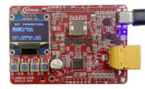 Infineon TLD5542-1CHG_SHIELD TLD5542-1 charger,LED driver,voltage regulator shield for arduino
