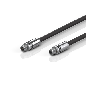 Beckhoff C9900-K749...K758,-K767,-K768 CP-Link 4 cable, shielded, PUR, 4 x 2 x AWG24/7, drag-chain suitable, black, Cat6A