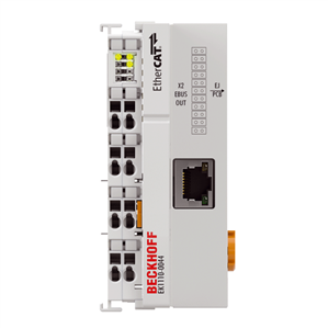 Beckhoff EK1110-0044 EtherCAT EJ coupler, CX and EL terminal connection, EtherCAT junction