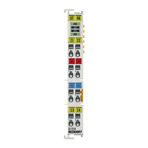 Beckhoff EL1254 EtherCAT Terminal, 4-channel digital input, 24 V DC, 1 µs, timestamp