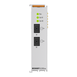 Beckhoff EL2502-0005 EtherCAT Terminal, 2-channel PWM output, plastic optical fiber
