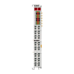Beckhoff EL2642 EtherCAT Terminal, 2-channel reed output, multiplexer, 48 V AC/DC, 05 A, potential-free, 1 x 4