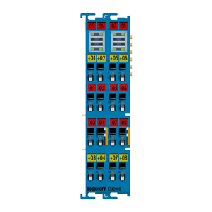 Beckhoff ELX2008 EtherCAT Terminal, 8-channel digital output, 24 V DC, 30 mA, Ex i