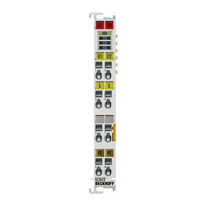 Beckhoff EL2622 EtherCAT Terminal, 2-channel relay output, 230 V AC, 30 V DC, 5 A, without power contacts Turkey